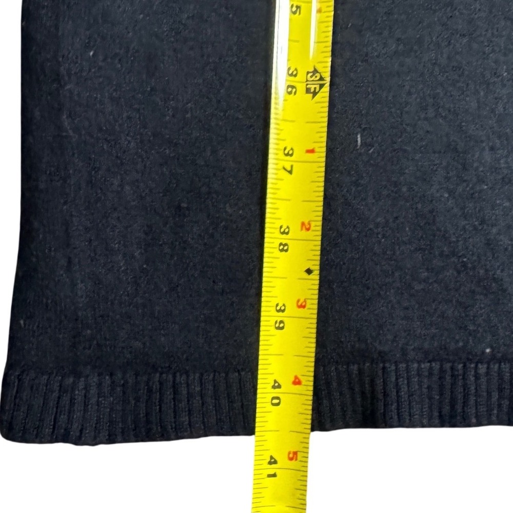 Peruvian Connection Black Button Front Cardigan D… - image 6